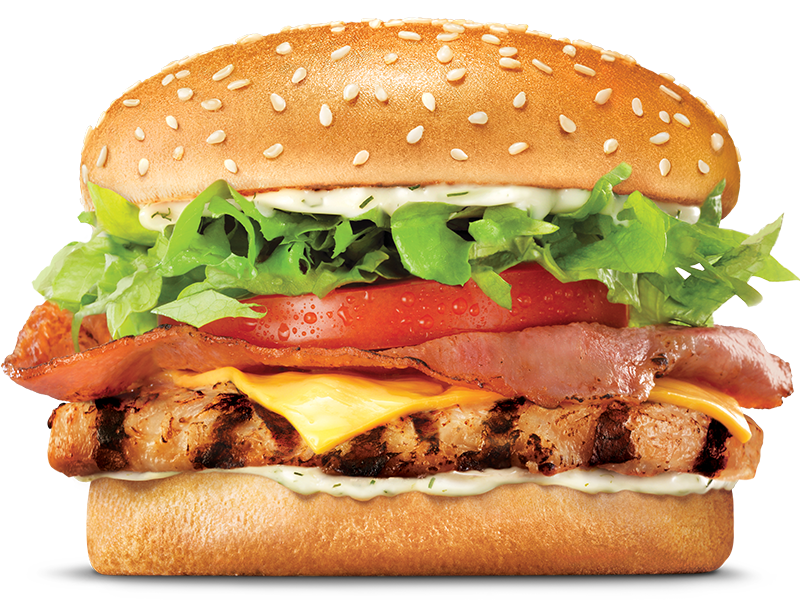 Grilled Chicken with Bacon & Cheese