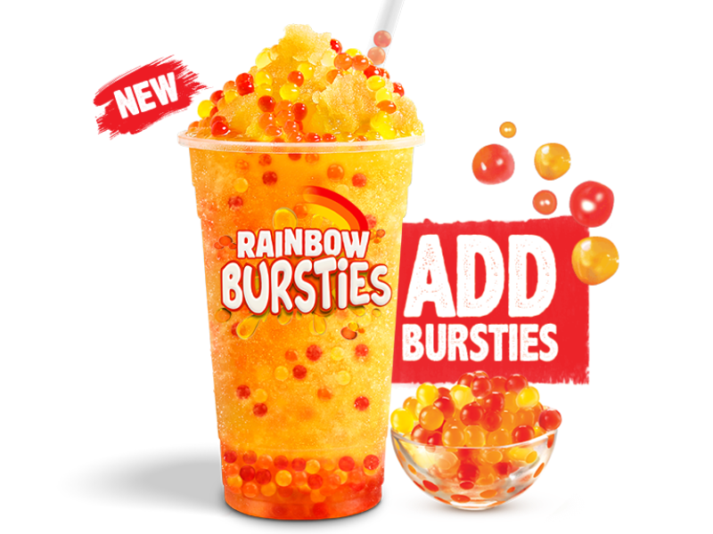 Frozen Fanta® Mango Bursties