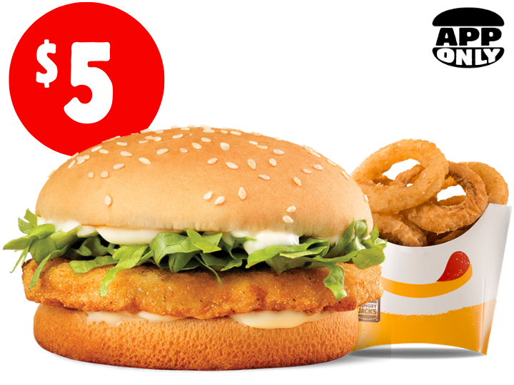Chicken Royale + Onion Rings