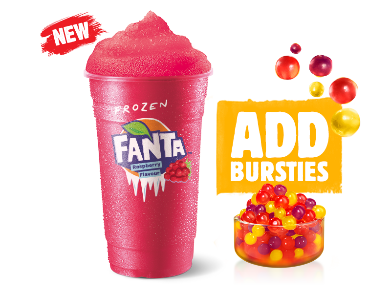 Frozen Drinks and Bursties Hungry Jack's Australia