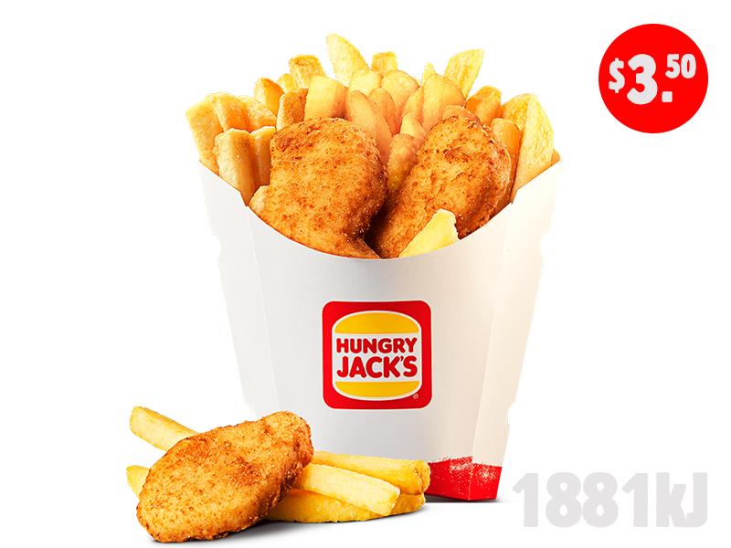3 Nuggets & Chips Carry Cup
