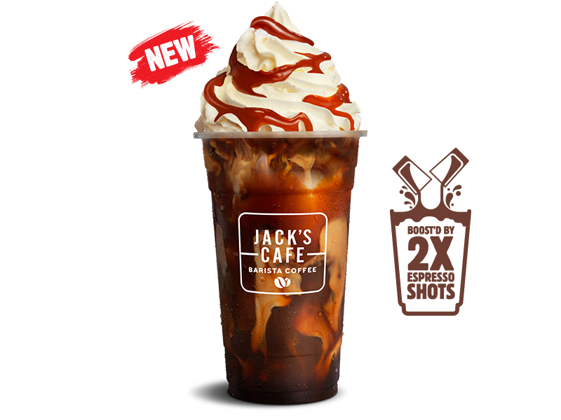 Boost'd Caramel Fudge Iced Coffee
