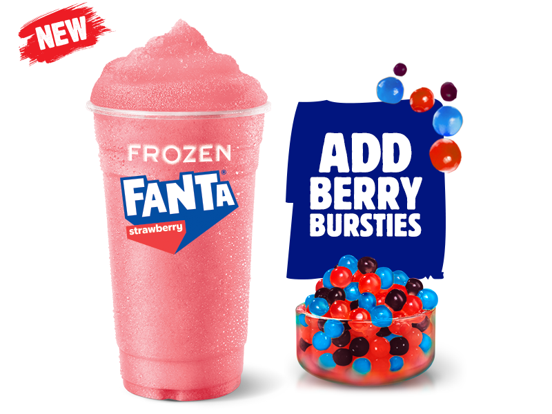 Frozen Fanta® Strawberry