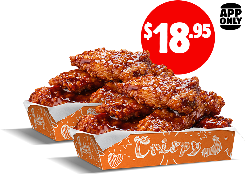 $18.95 10x Chicken Saucy Ribs