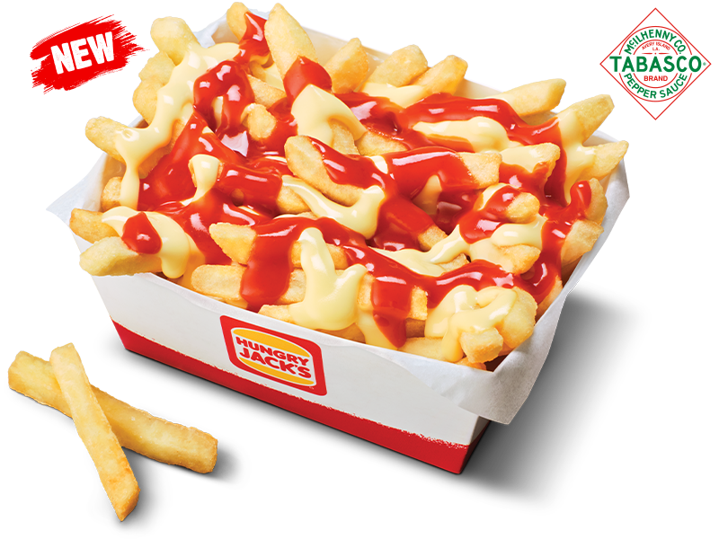 Cheesy Loaded Chips with TABASCO® Sauce