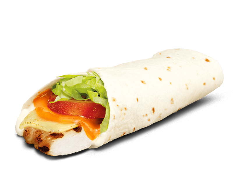 Grilled Chicken Peri Peri Wrap