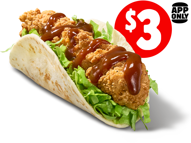 $3 Chicken Tender Snack Wrap