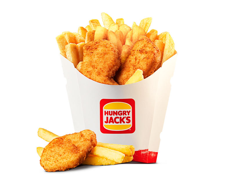 3 Nuggets & Chips Carry Cup