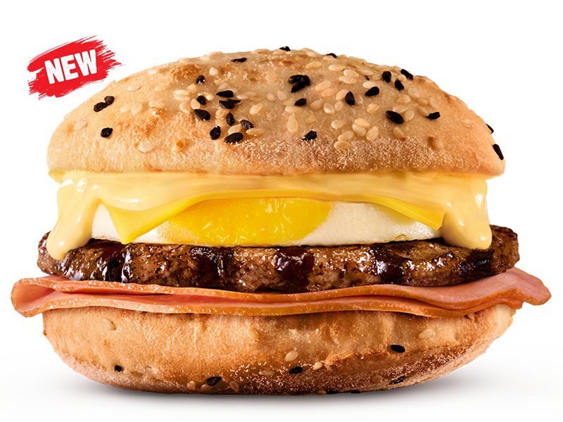 Eggs Benny Brekky Roll