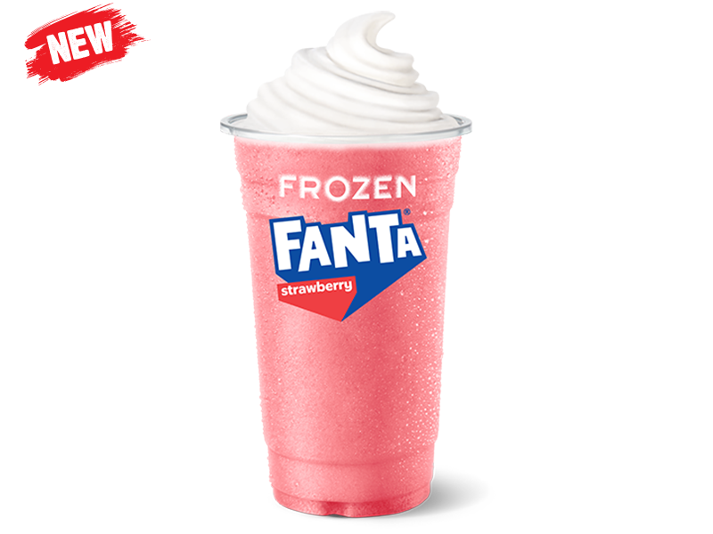 Frozen Fanta® Strawberry Spider