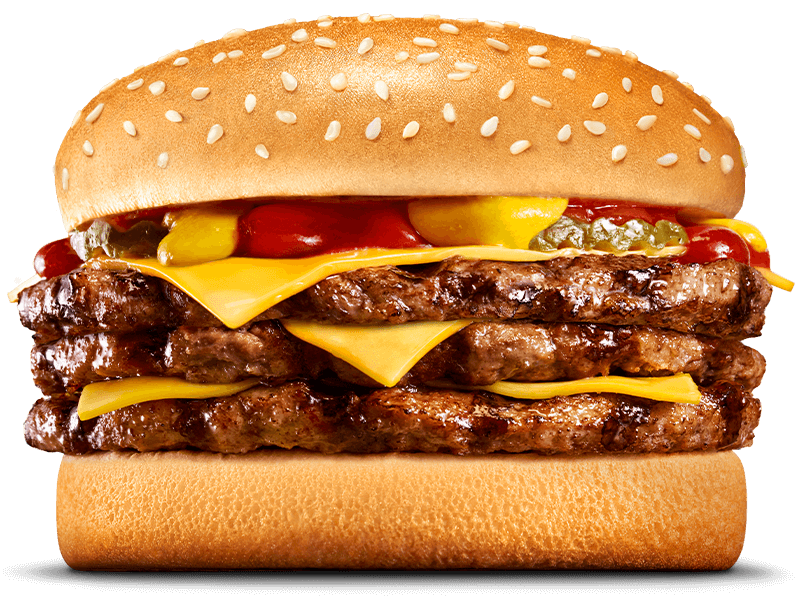 Triple Cheeseburger