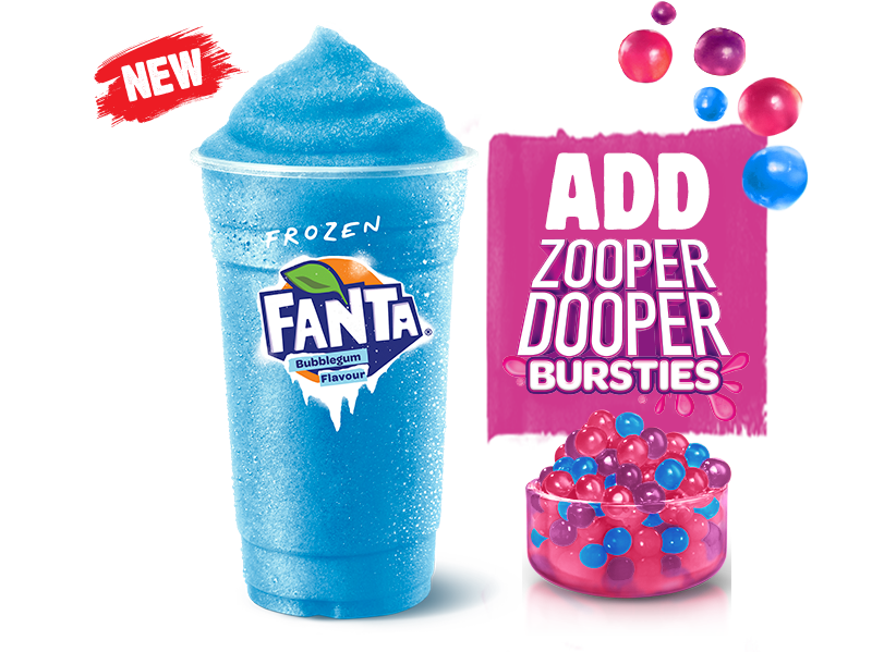 Frozen Fanta® Bubblegum