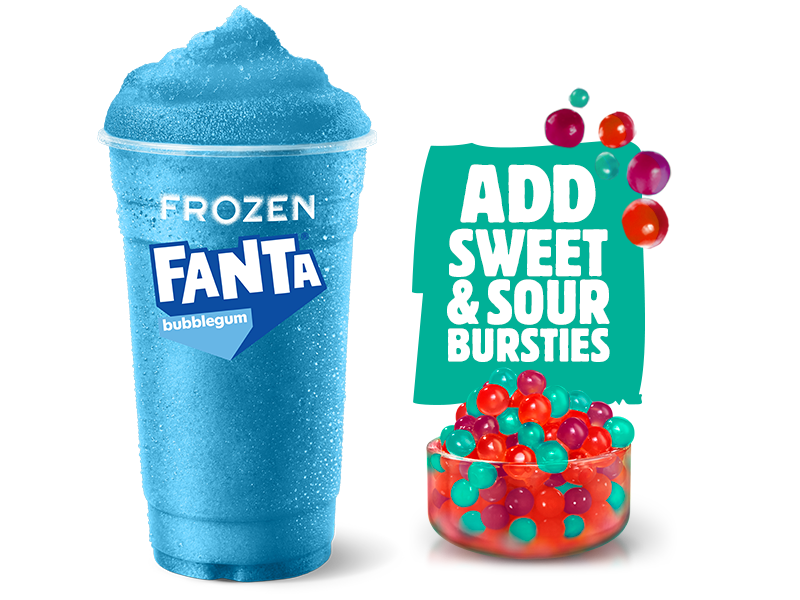 Frozen Fanta® Bubblegum