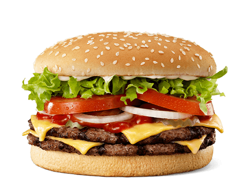 Calories in Hungry Jacks Double Whopper Cheese