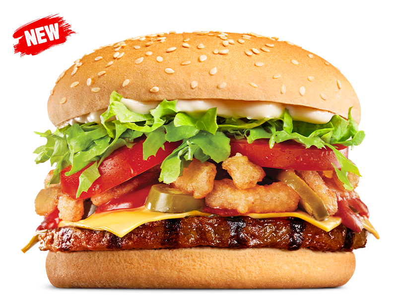 Plant Based Angry Whopper®