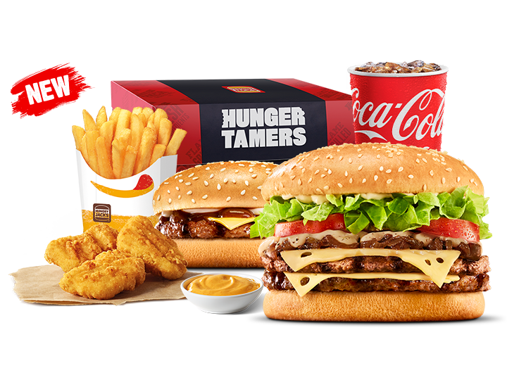 Double Bistro Whopper Hunger Tamers