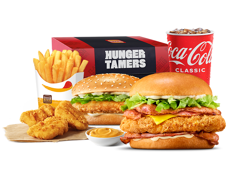 Baconator Jack's Fried Chicken Hunger Tamers