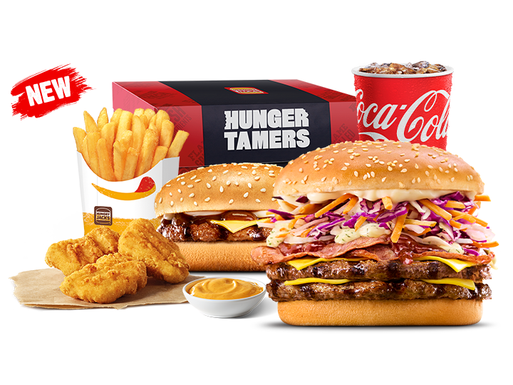 Double Kansas City Whopper Hunger Tamers