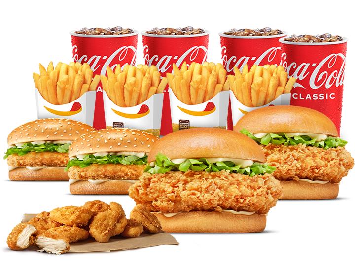 Jack's Fried Chicken Family Bundle