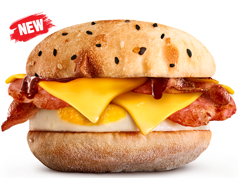Double Bacon & Egg on Turkish