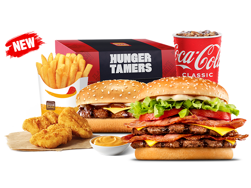 Mega Baconator Deluxe Hunger Tamers