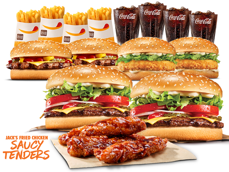 Saucy Tenders Mega Feast