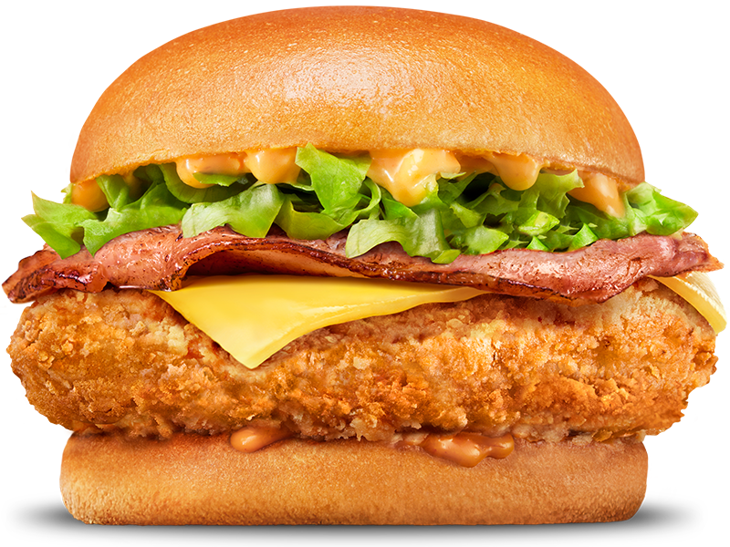Spicy Cheesy Bacon Fried Chicken
